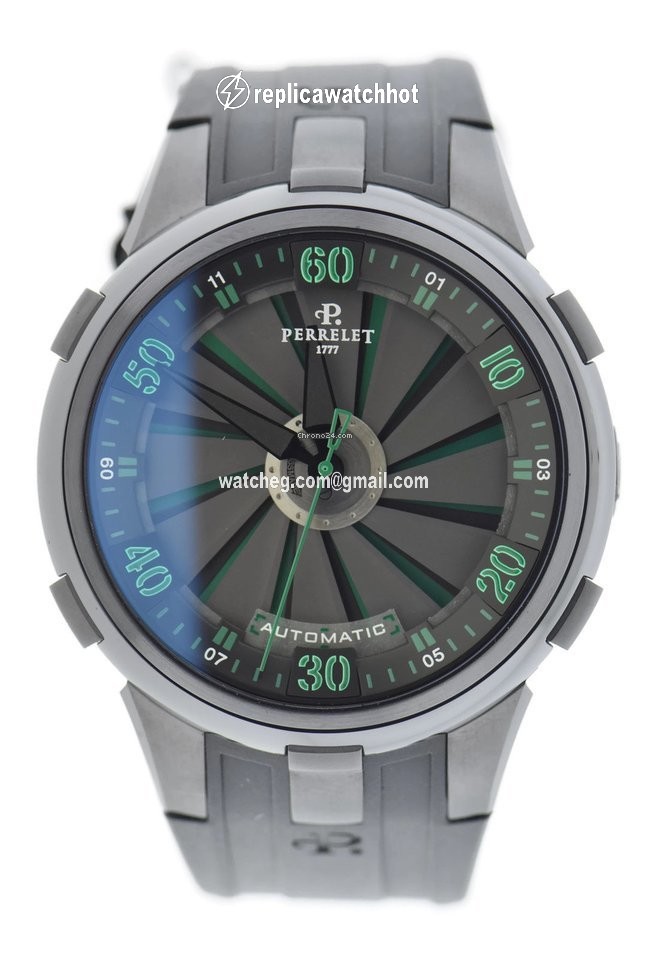 Perrelet Turbine XL Mens watch Unisex Automatic Steel A1050 3