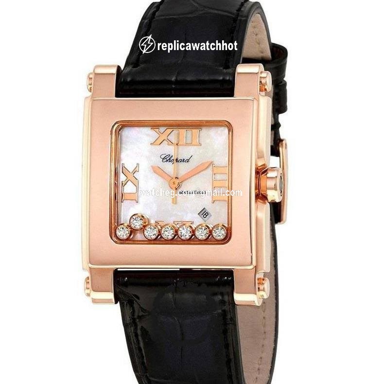 Chopard Happy Sport Womens watch Quartz Rose gold 275321-5001