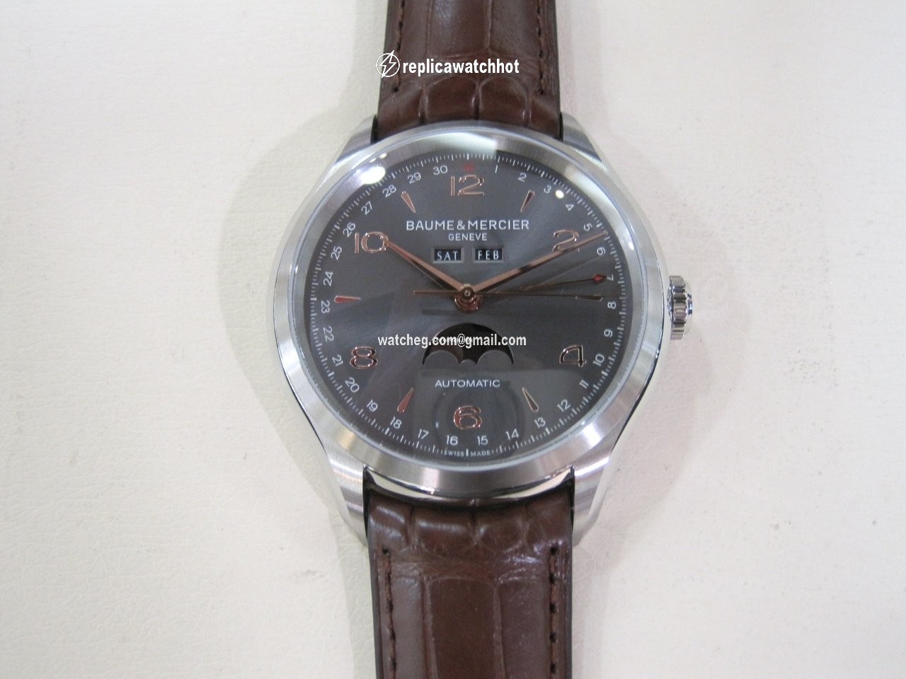 Baume & Mercier Clifton Mens watch Unisex Automatic Steel MOA10213