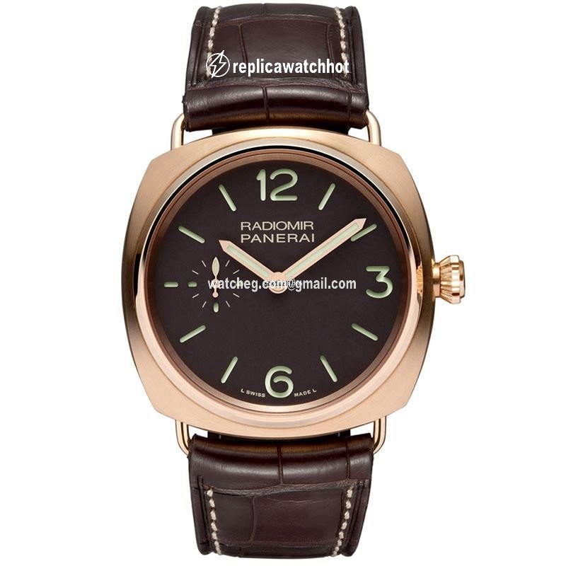 Panerai Radiomir Mens watch Unisex Manual winding Rose gold PAM00336