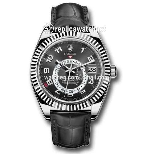Rolex Sky-Dweller Mens watch Unisex White gold Automatic 326139 BK