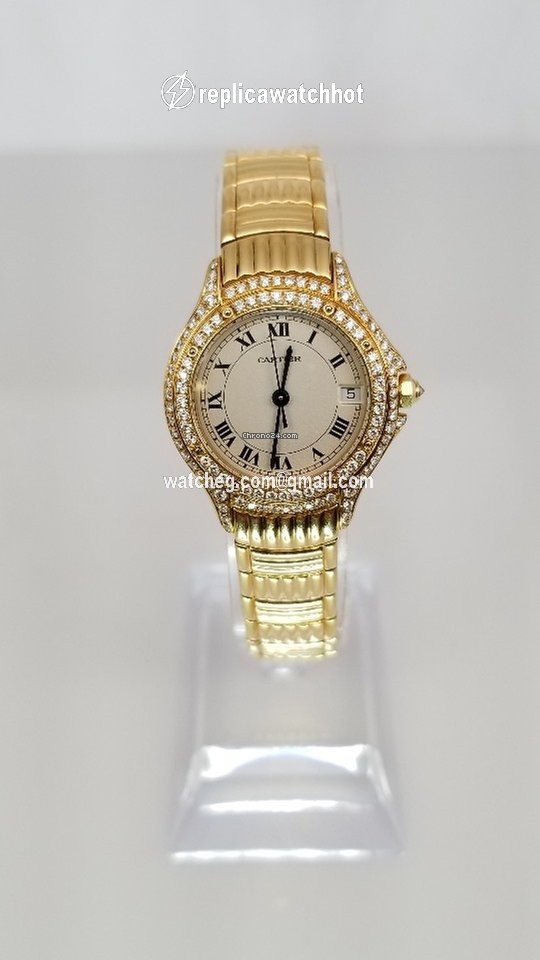 Cartier Cougar Womens watch Quartz Yellow gold 16413