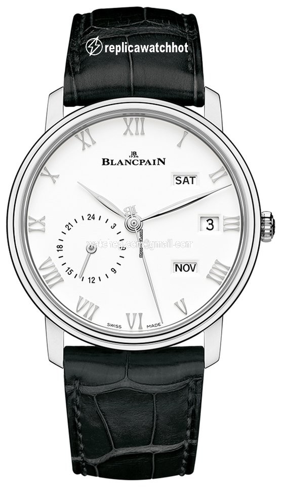 Blancpain Villeret Mens watch Unisex Automatic Steel 6670-1127-55b