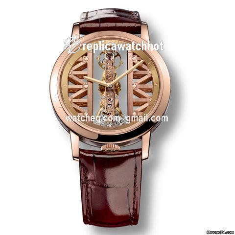Corum Golden Bridge Mens watch Unisex Manual winding Rose gold B113 03010 - 113.900.55 0F02 GG55R