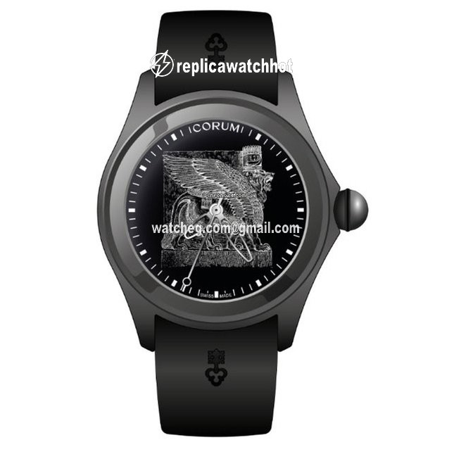 Corum Bubble Mens watch Unisex Automatic Titanium L403 03372 - 403.101.95 0371 BO01