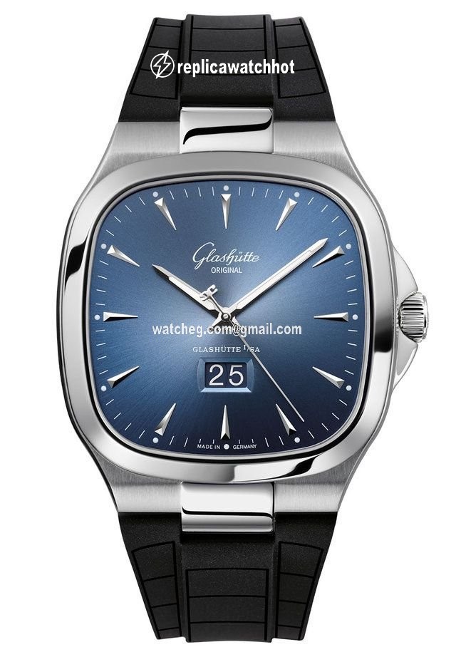 Glashtte Original Seventies Panorama Date Mens watch Unisex Automatic Steel 39-47-13-12-06