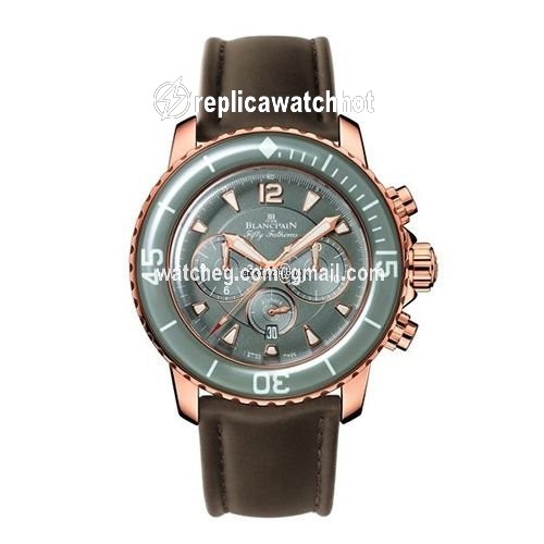 Blancpain Fifty Fathoms Mens watch Unisex Automatic Rose gold 5085F-3634-63