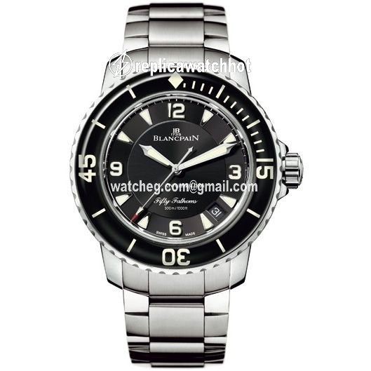 Blancpain Fifty Fathoms Mens watch Unisex Automatic Steel 5015-1130-71
