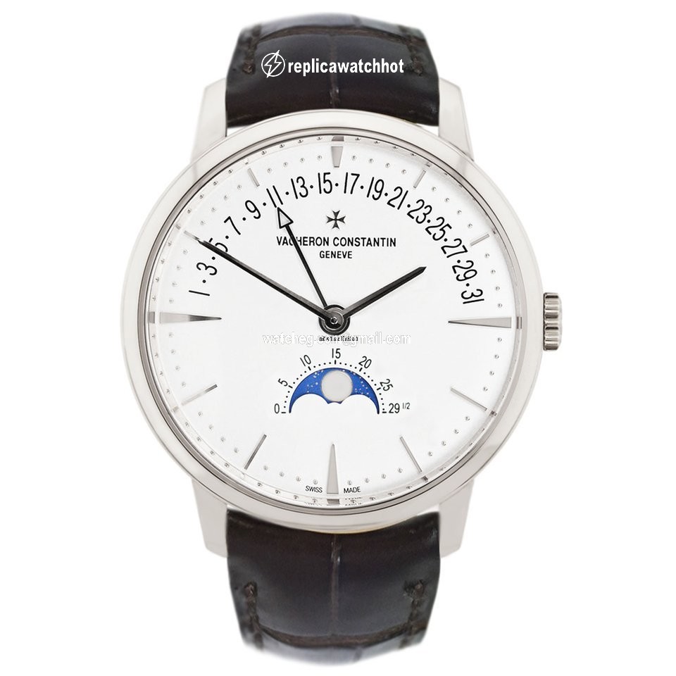 Vacheron Constantin Patrimony Mens watch Unisex Automatic White gold 4010U 000G-B330