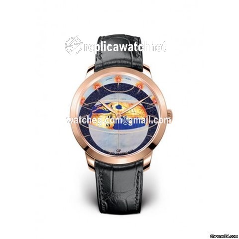 Girard Perregaux 1966 Mens watch Unisex Automatic Rose gold 49534-52-R23-BB60