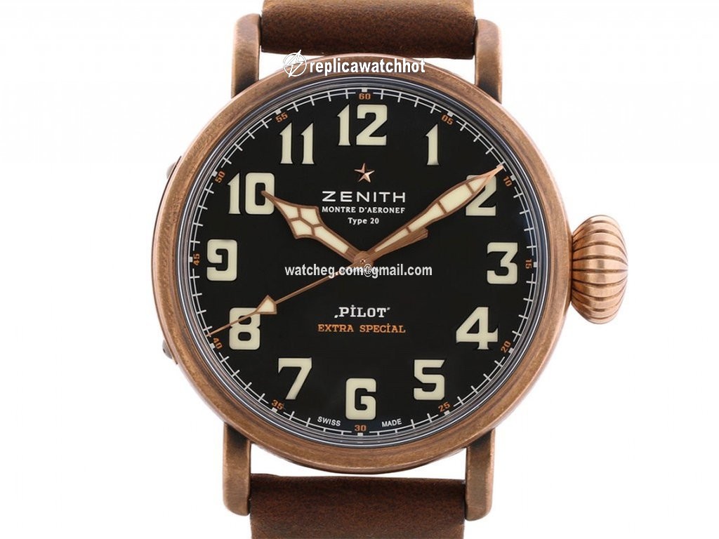 Zenith Pilot Type 20 Extra Special Mens watch Unisex Automatic Bronze 29.2430.679 21C753