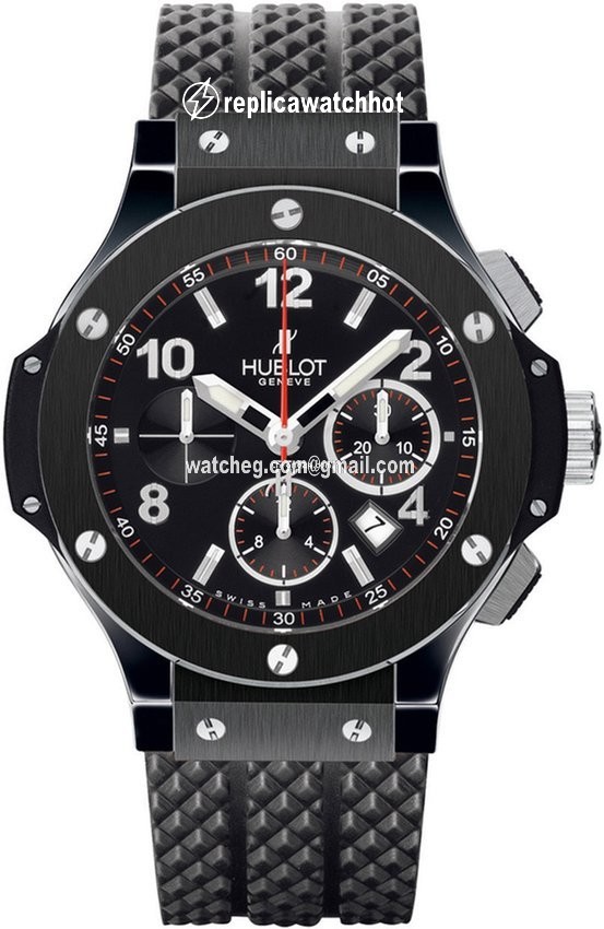 Hublot Big Bang 44 mm Mens watch Unisex Automatic Ceramic 301.cx.130.rx Black Magic