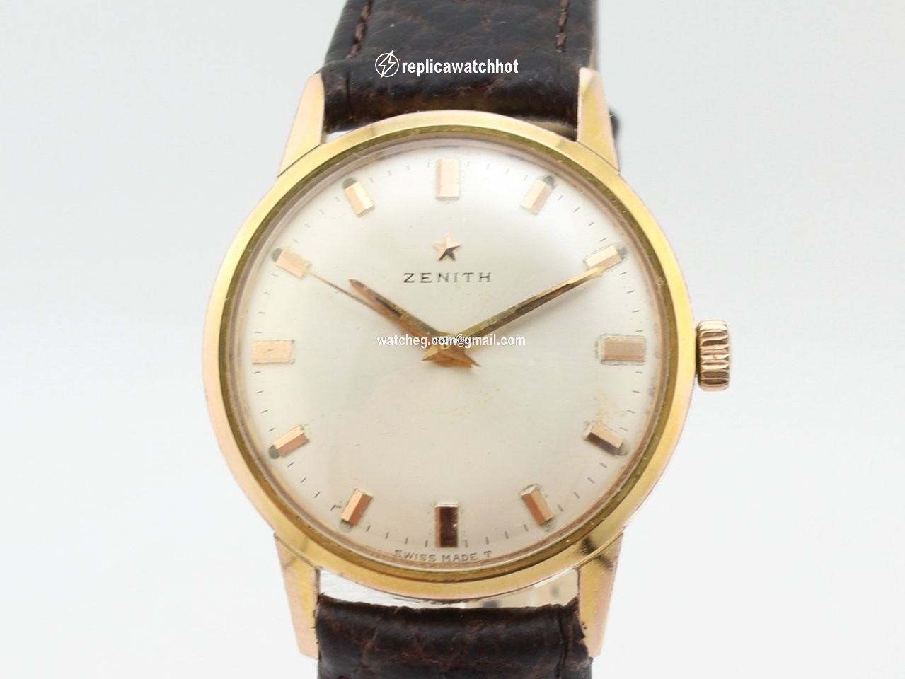 Zenith Mens watch Unisex Manual winding Steel 807A382
