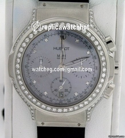 Hublot Elegant Mens watch Unisex Quartz Steel 1640.844M.1.024