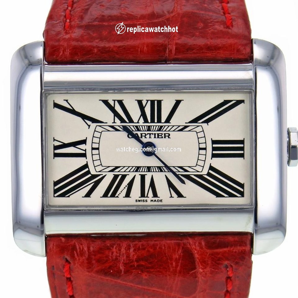 Cartier Tank Divan Womens watch Quartz Steel W6300255