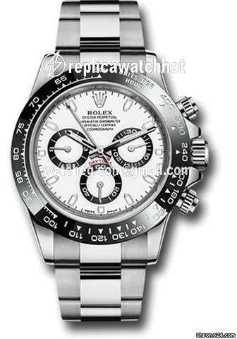 Rolex Daytona Mens watch Unisex Steel Automatic 116500LN White