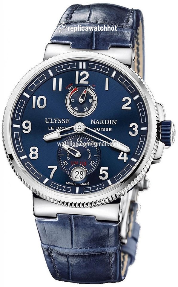 Ulysse Nardin Marine Chronometer Manufacture Mens watch Unisex Automatic Steel 1183-126