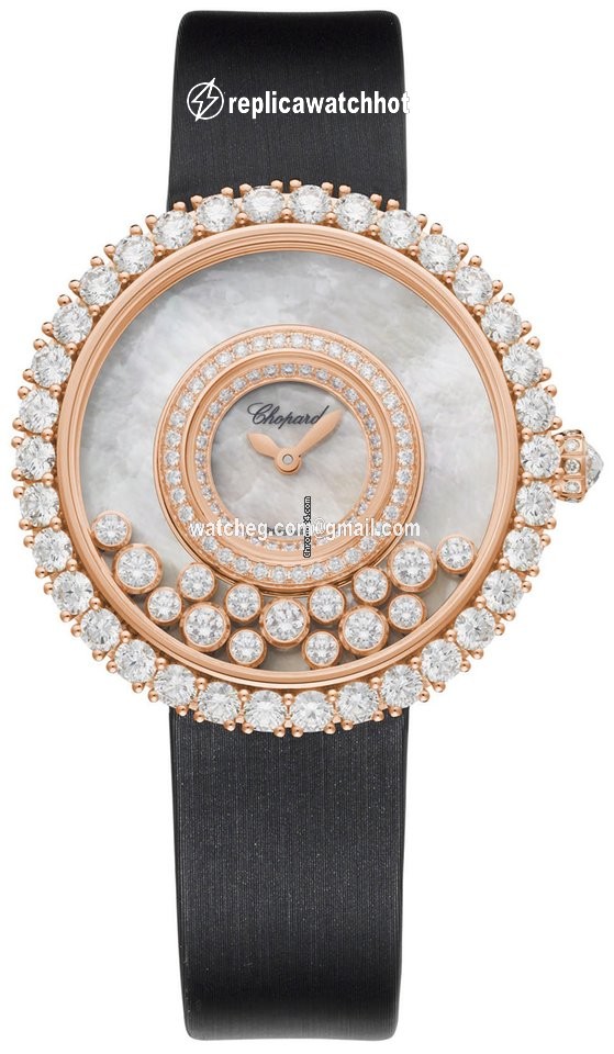 Chopard Happy Diamonds Womens watch Quartz Rose gold 204445-5001 Happy Dreams