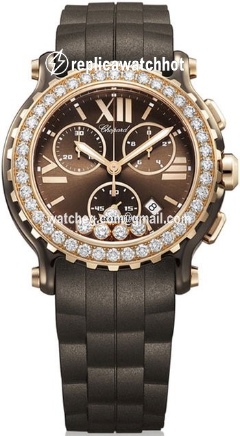 Chopard Happy Sport Womens watch Quartz Ceramic 288515-9004