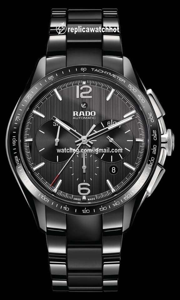 Rado HyperChrome Chronograph Mens watch Unisex Automatic Ceramic R32121152