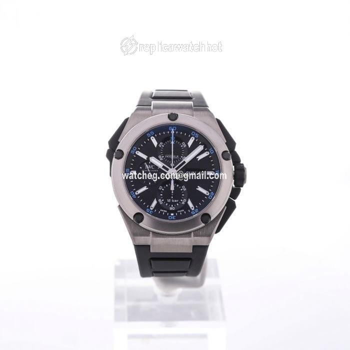 IWC Ingenieur Double Chronograph Titanium Mens watch Unisex Automatic Titanium IW386503