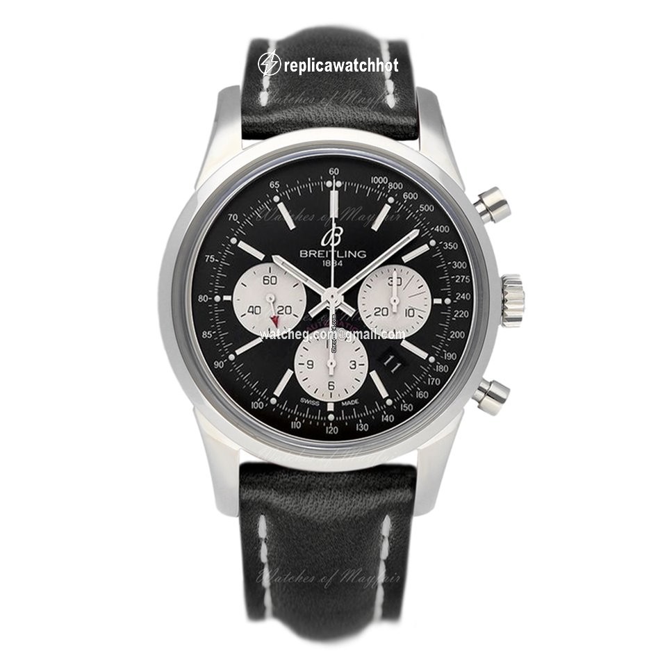 Breitling Transocean Chronograph Mens watch Unisex Automatic Steel AB015212.BF26.435X.A20BA.1