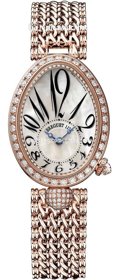 Breguet Reine de Naples Womens watch Automatic Rose gold 8928br 5w j20.dd0d