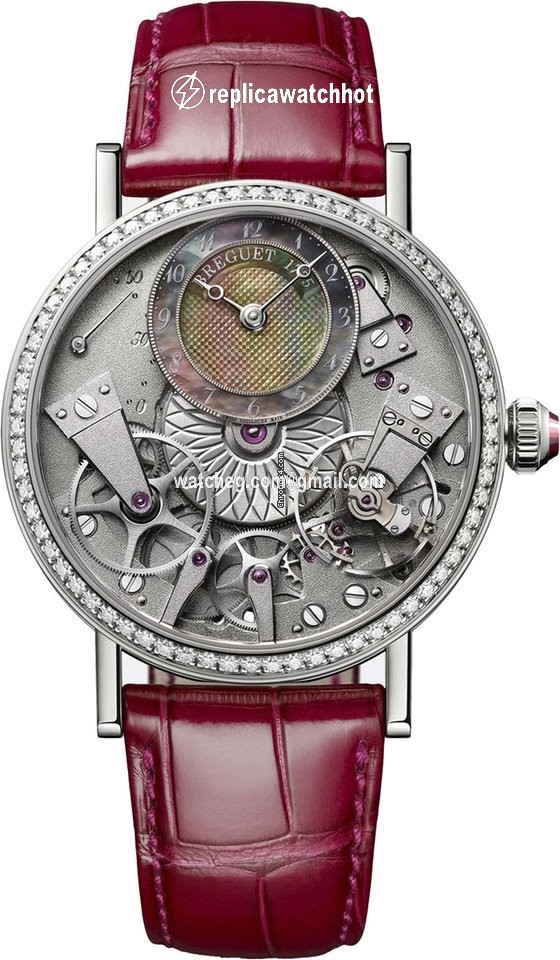 Breguet Tradition Mens watch Unisex Automatic White gold 7038bb 1t 9v6.d00d