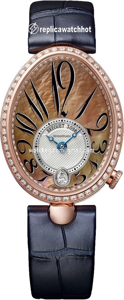 Breguet Reine de Naples Womens watch Automatic Rose gold 8918br 5t 964.d00d
