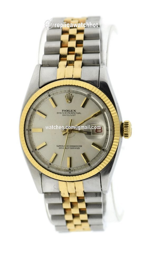 Rolex Mens watch Unisex Gold Steel Automatic 6105