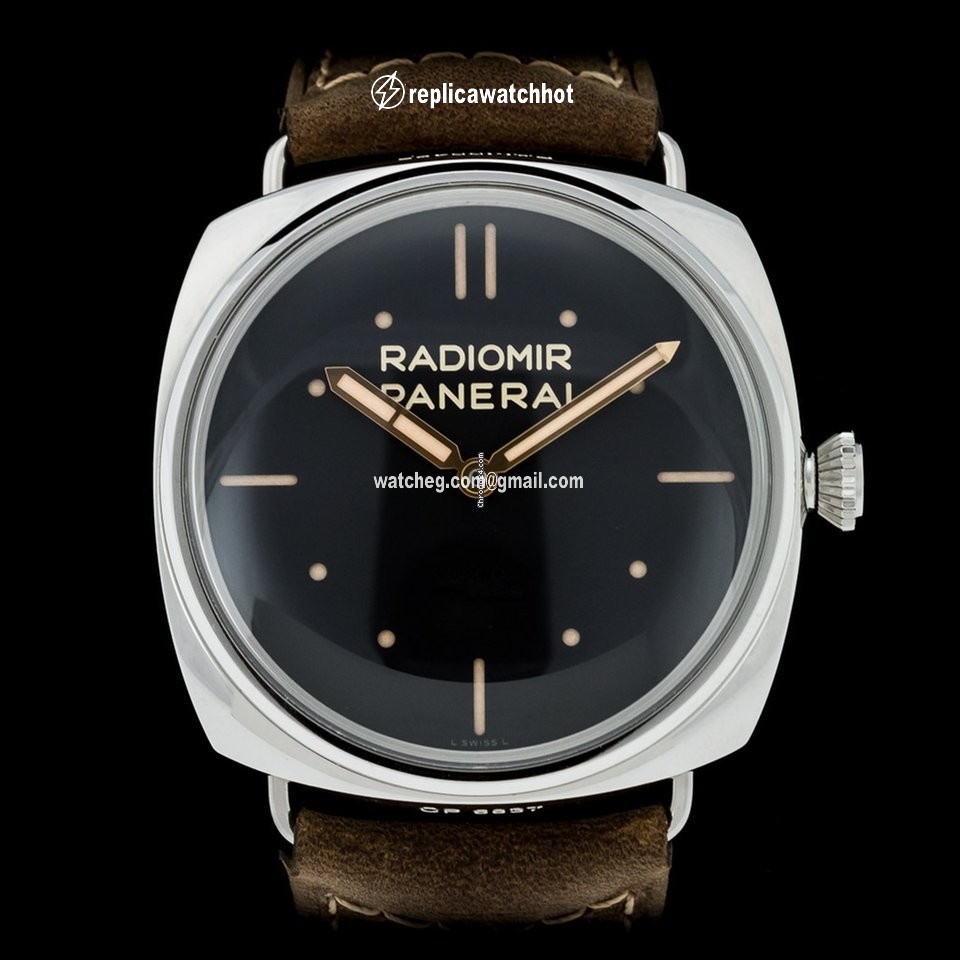 Panerai Radiomir 3 Days 47mm Mens watch Unisex Automatic Steel PAM00425