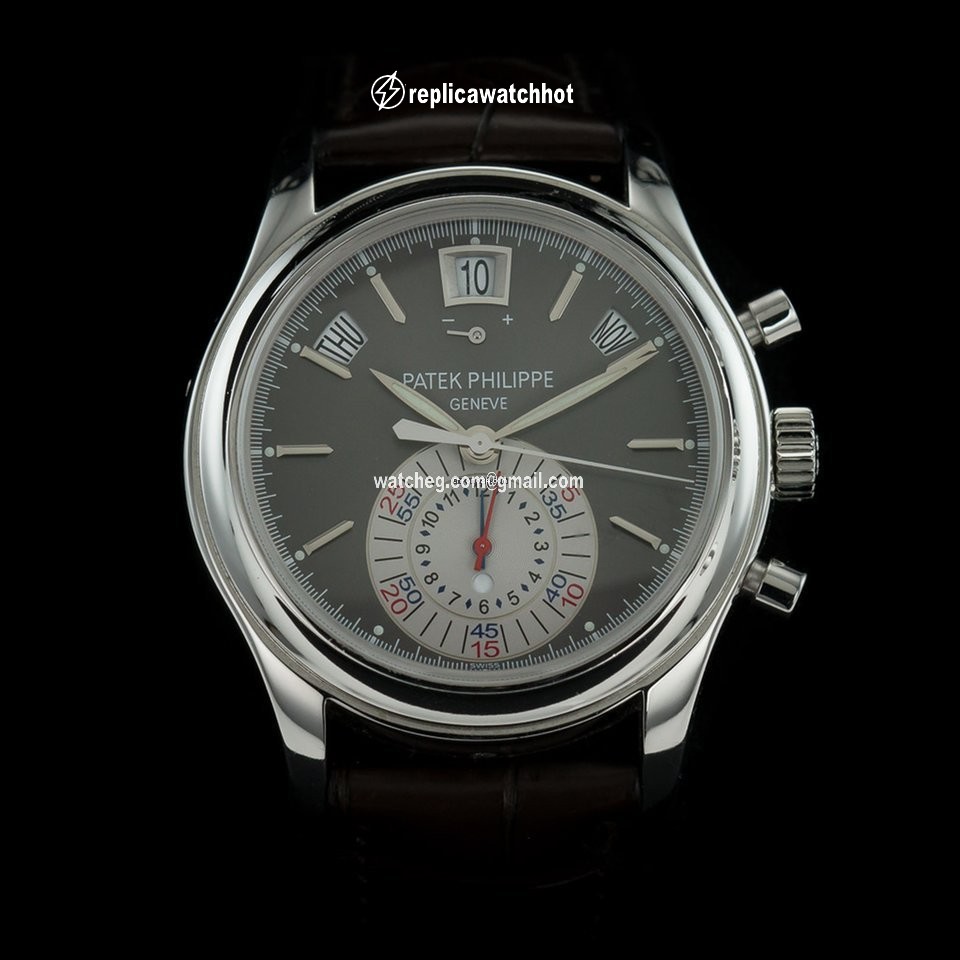Patek Philippe Annual Calendar Chronograph Mens watch Unisex Automatic Platinum 5960P