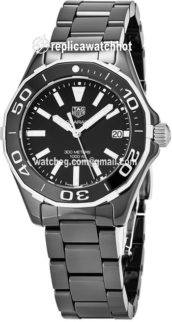 TAG Heuer Aquaracer Lady Womens watch Quartz Ceramic WAY1390.BH0716