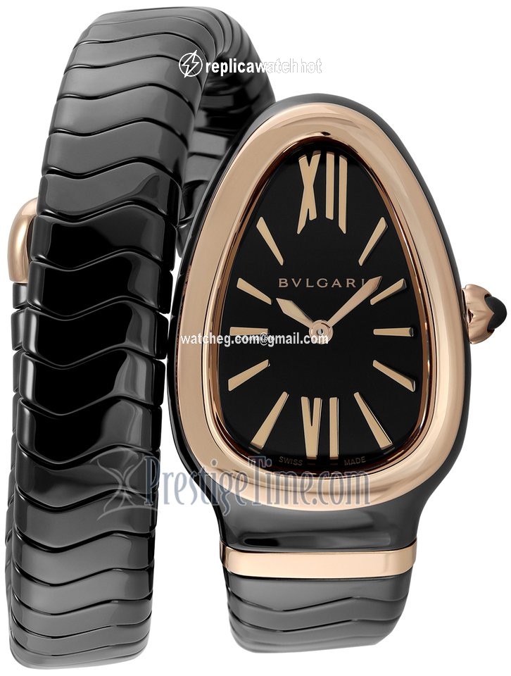 Bulgari Serpenti Womens watch Quartz Ceramic 102735 spc35bgbcg.1t