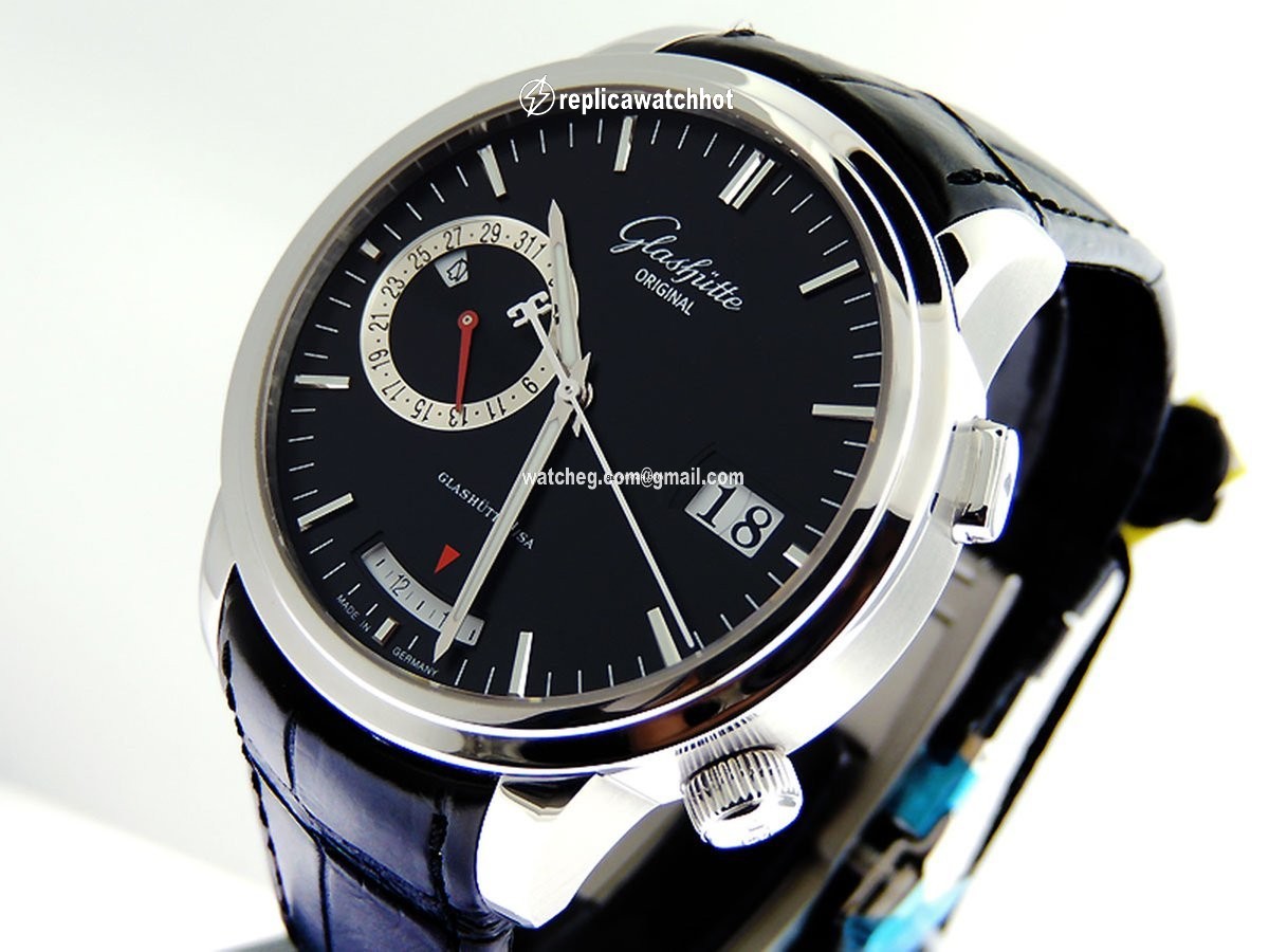 Glashtte Original Senator Diary Mens watch Unisex Automatic Steel 100-13-04-04-04