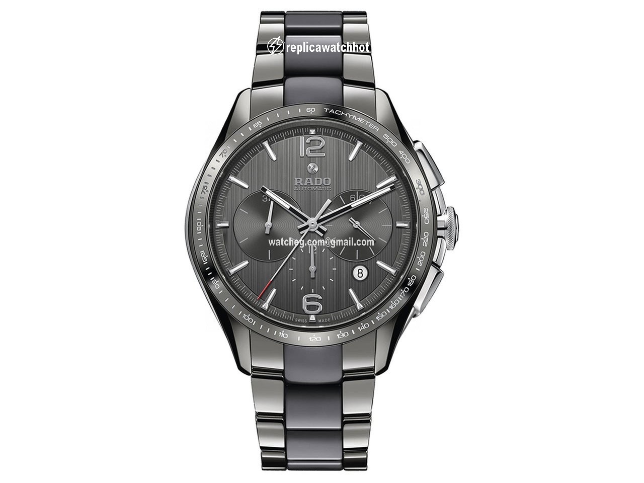 Rado HyperChrome Chronograph Mens watch Unisex Automatic Ceramic R32120112