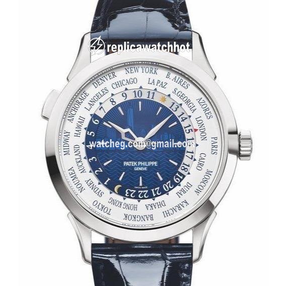 Patek Philippe World Time Mens watch Unisex Automatic White gold 5230G
