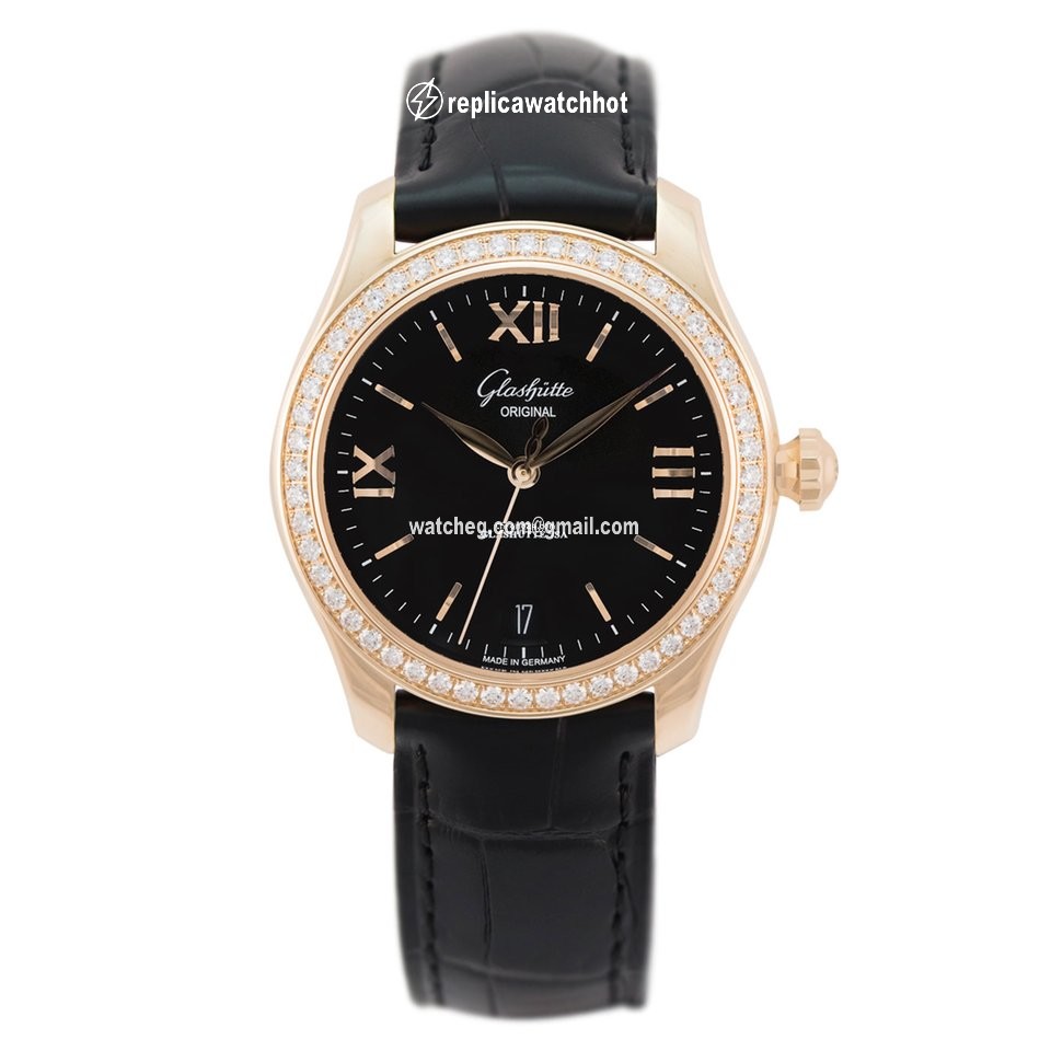Glashtte Original Lady Serenade Womens watch Automatic Rose gold 1-39-22-18-11-04 or 39-22-18-11-04