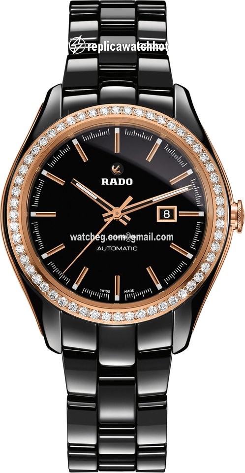 Rado HyperChrome Diamonds Womens watch Automatic Ceramic R32526152
