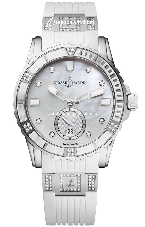 Ulysse Nardin Lady Diver Womens watch Automatic Steel 3203-190-3C 10.10