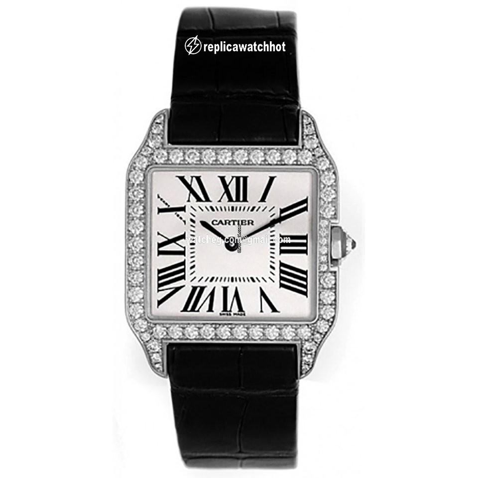Cartier Santos Dumont Womens watch Quartz White gold WH100251