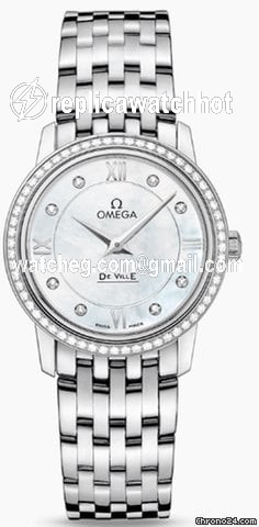 Omega De Ville Prestige Womens watch Quartz 424.15.27.60.55.001