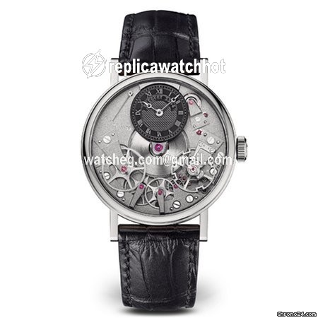 Breguet Tradition Mens watch Unisex Manual winding White gold 7027BB G9 9V6
