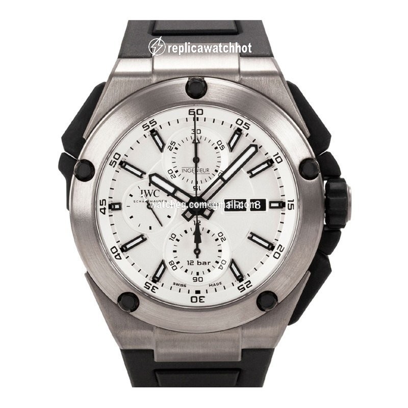 IWC Ingenieur Double Chronograph Titanium Mens watch Unisex Automatic Titanium IW386501
