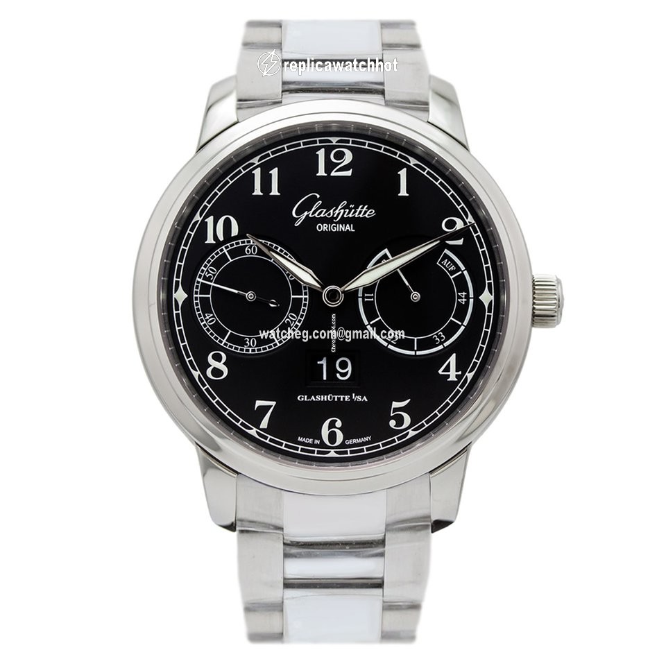 Glashtte Original Senator Observer Mens watch Unisex Automatic Steel 100-14-07-02-70 or 1-00-14-07-02-70
