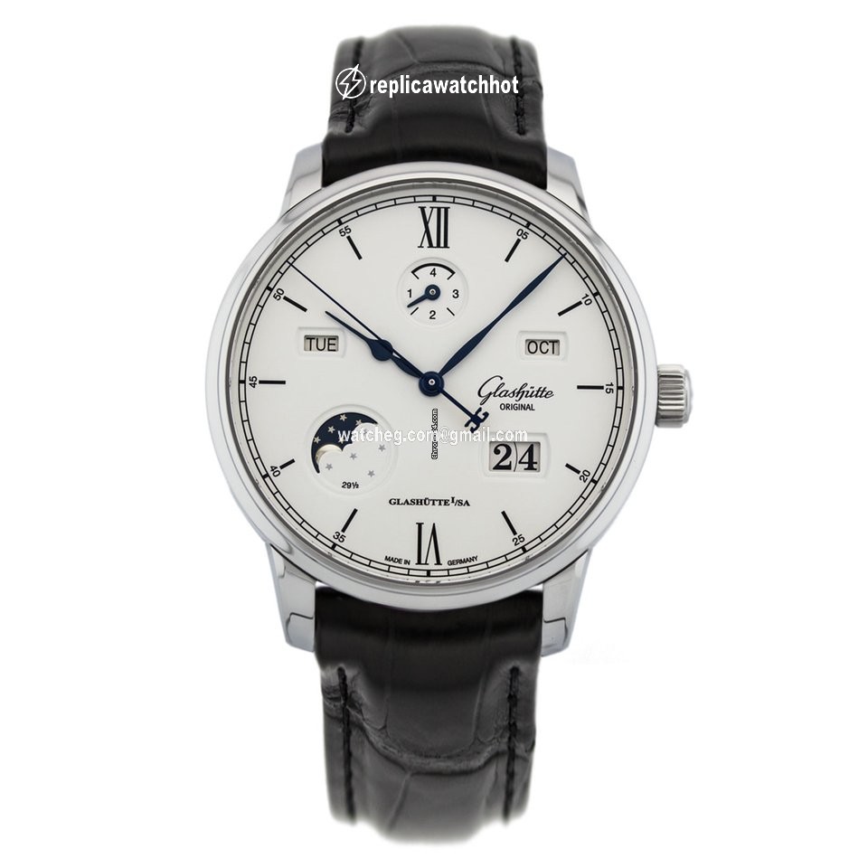 Glashtte Original Senator Excellence Mens watch Unisex Automatic Steel 1-36-02-01-02-50 or 136-02-01-02-50