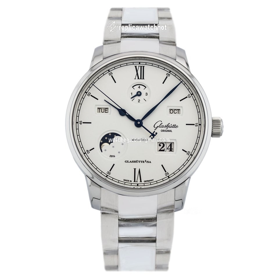 Glashtte Original Senator Excellence Mens watch Unisex Automatic Steel 1-36-02-01-02-70 or 136-02-01-02-70