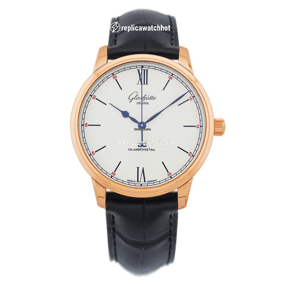 Glashtte Original Senator Excellence Mens watch Unisex Automatic Red gold 1-36-01-02-05-50 or 136-01-02-05-50