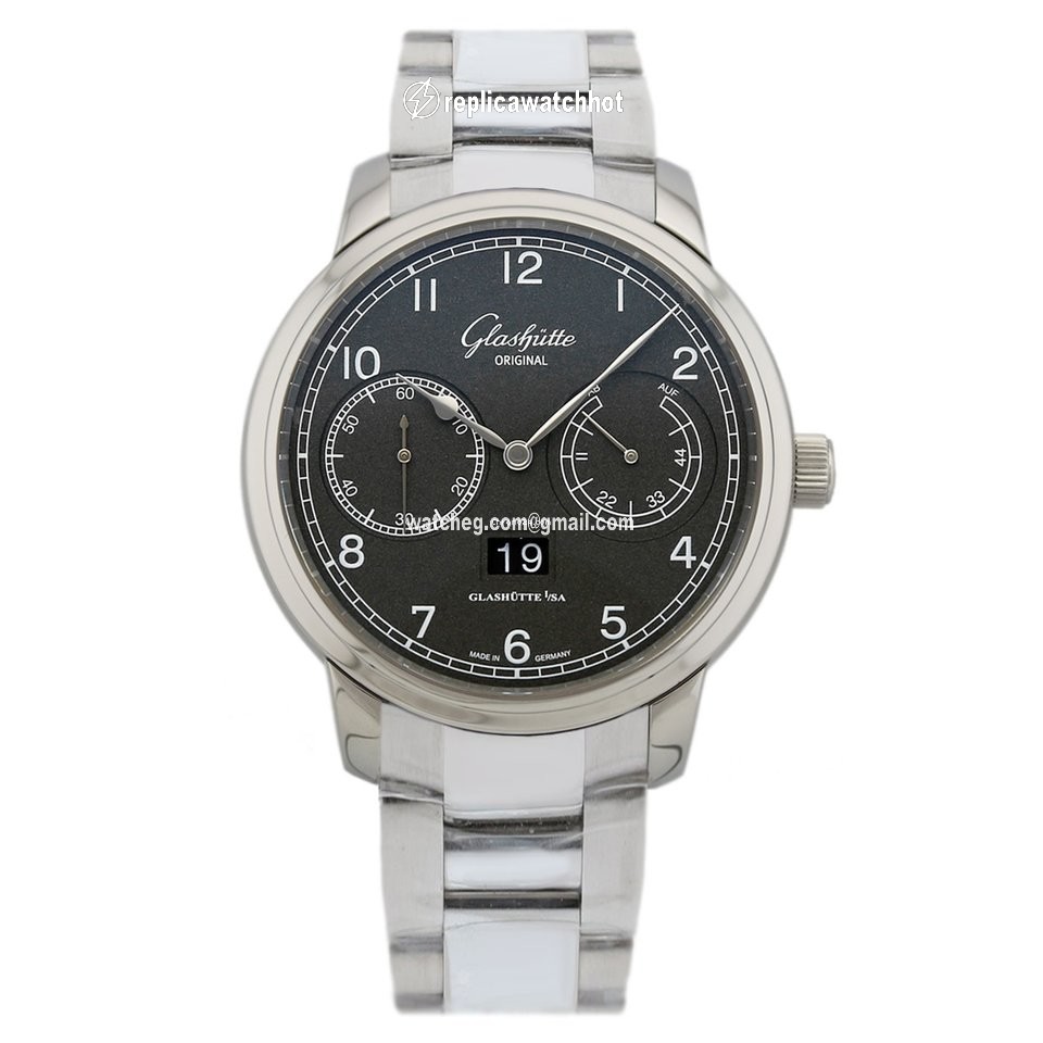 Glashtte Original Senator Observer Mens watch Unisex Automatic Steel 100-14-02-02-14 or 1-00-14-02-02-14