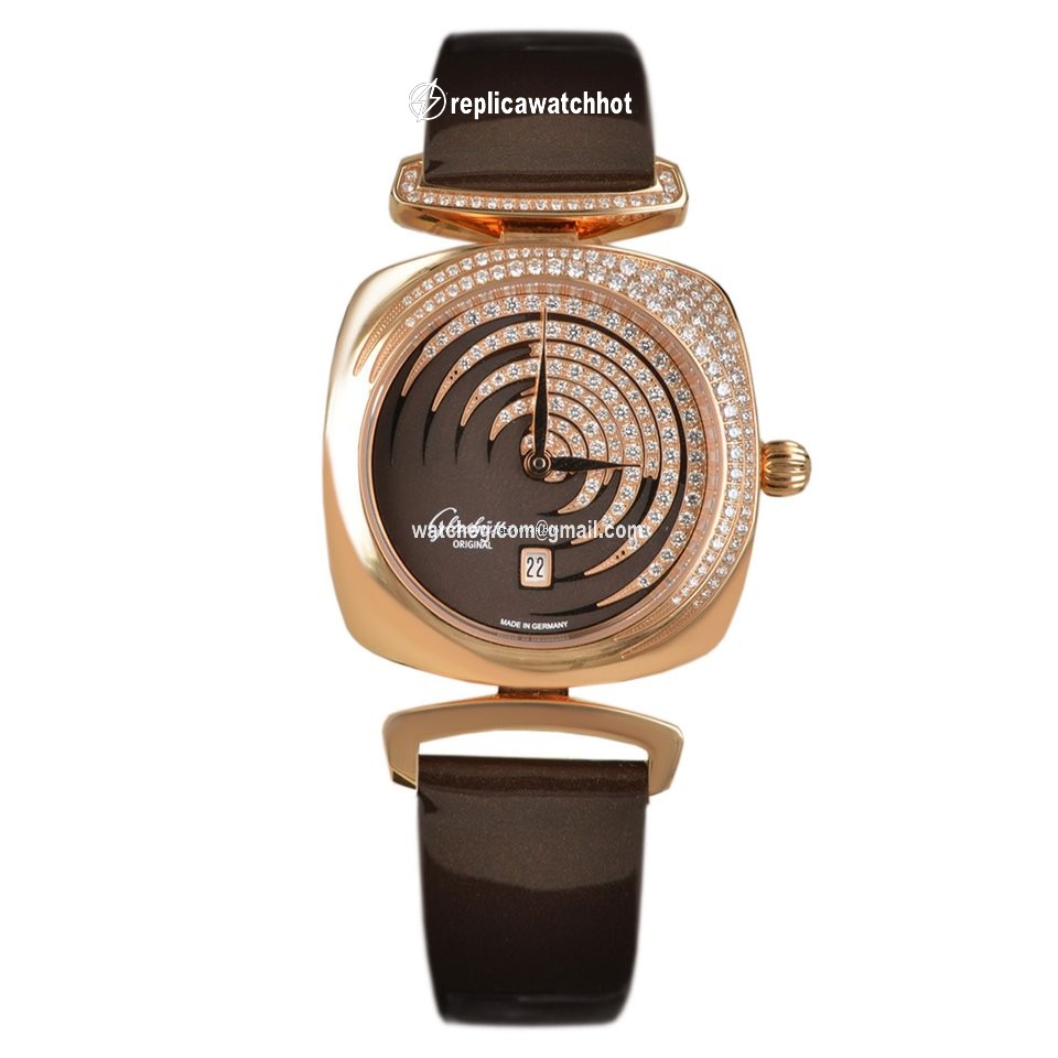 Glashtte Original Pavonina Womens watch Quartz Red gold 1-03-01-04-15-35 or 03-01-04-15-35